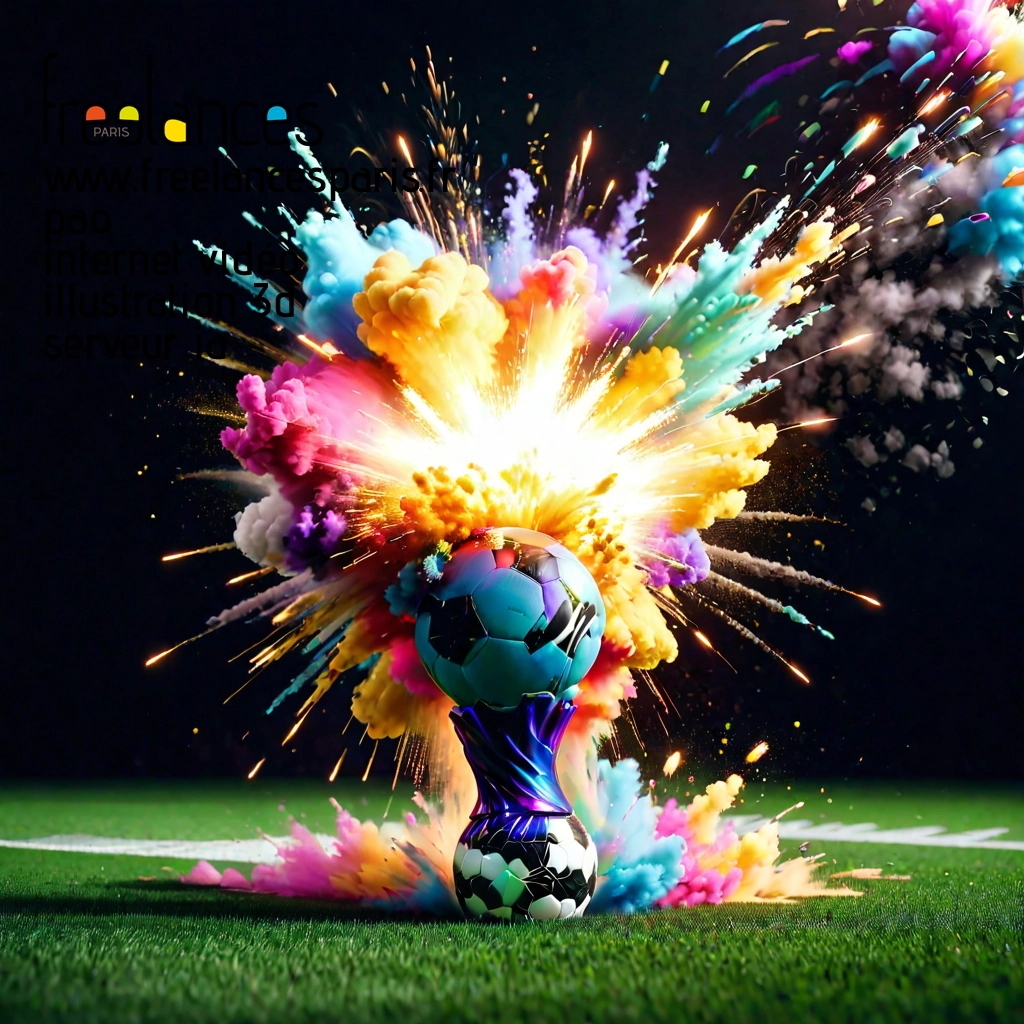 Pao mise en page internet vidéo illustration 3d serveur IA générative AI freelance paris studio de création magazines ss2o01r0